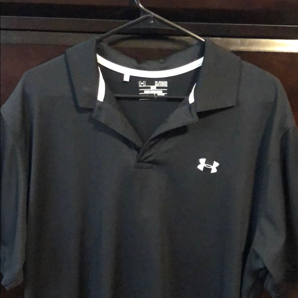 UA Black Polo